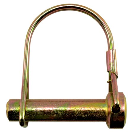 MIDWEST FASTENER 3/8" x 1-5/8" Zinc Plated Steel Round Wire Lock Pins 4PK 36461